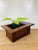 Brown Antique Asian Wood Hibachi / Side Table or Planter For Sale - Image 8 of 9