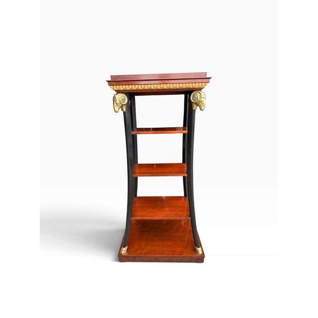 John Widdicomb Striking Neoclassical Étagère by John Widdicomb, Model Jw-1732, Dating to 2007. For Sale - Image 4 of 14