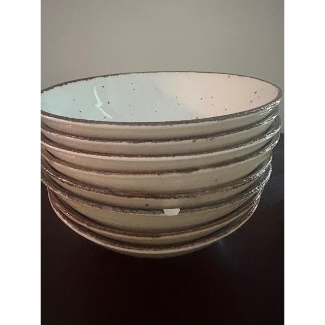 Ceramic Vintage Mid-Century Modern J&g Meakin England Lifestyle Oven-to-Tableware Speckled Stoneware Set - 36 pcs For Sale - Image 7 of 9