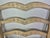 French Provincial Style Bench W/ Rush Seat & Leather Cushion For Sale - Image 4 of 16