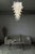 Large Italian Murano Felci Glass Spiral Chandelier with 83 Clear Glasses, 1990s For Sale - Image 12 of 14