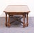 Henredon Furniture Four Centuries Collection Solid Oak Rustic Americana 46" Accent Coffee Table W. Lattice Parquet Top For Sale In Kansas City - Image 6 of 10