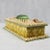 Folk Art Shell Encrusted Rectangular Keepsake Box With Green Silk Lid For Sale - Image 3 of 7