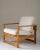 1950s Set of Mid-Century Scandinavian Lounge Chairs in Oak and Leather by Nils Roth, 1960s For Sale - Image 5 of 11