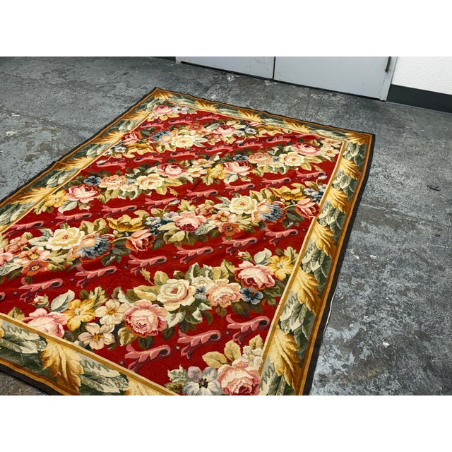 Early 21st Century 6ft × 8ft 6in Stark Arlington Needlepoint Rug For Sale - Image 5 of 12
