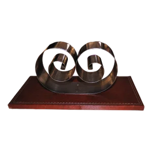 Mid-Century Modern Spring Tite Automatic Book Rack Bookends
