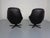 Leather Swivel Chair by H. W. Klein for Bramin, Denmark, 1970s For Sale - Image 9 of 13