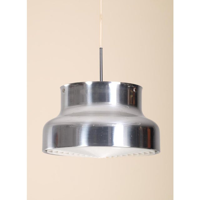 Produced in Sweden by Ateljé Lyktan, 1960s Design Anders Pehrson. Diameter 40 cm. Complete with acrylic diffuser. Good...