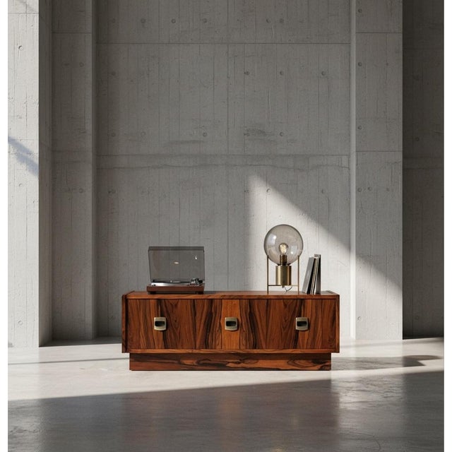 Low Danish Sideboard, 1960s For Sale - Image 7 of 11