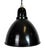 Small Industrial Black Enamel Pendant Lamp, 1950s For Sale - Image 14 of 14