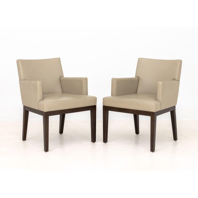 Christian Liaigre Style Dining Chairs, 6 For Sale In New York - Image 6 of 9