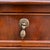 Vintage Sligh Solid Mahogany Queen Anne Writing Desk – Green Leather Top For Sale - Image 9 of 15