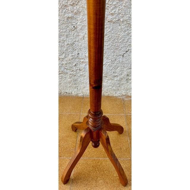 Brown Spanish Gentleman’s Valet Stand, Mid-20th Century For Sale - Image 8 of 14