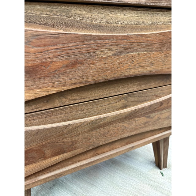 Wood Brownstone Crawford Reclaimed Wood Night Stand For Sale - Image 7 of 12