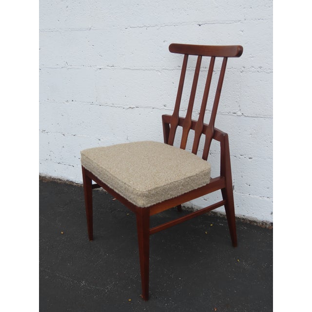 Foster McDavid Mid Century Modern Dining Chairs Set of Four 6642 For Sale - Image 15 of 17