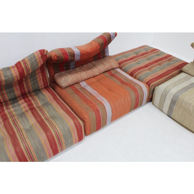 Vintage Voyage Immobile Modular Lounge Sofa from Roche Bobois, 1990s, Set of 4 For Sale - Image 6 of 14