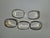 Art Deco Vintage Madame & Monsieur 2" French Silverplated Napkin Rings For Sale - Image 3 of 6
