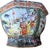 Chinese Rose Famille Vintage Cache Pot Jardinière Planter Octagonal For Sale - Image 13 of 16