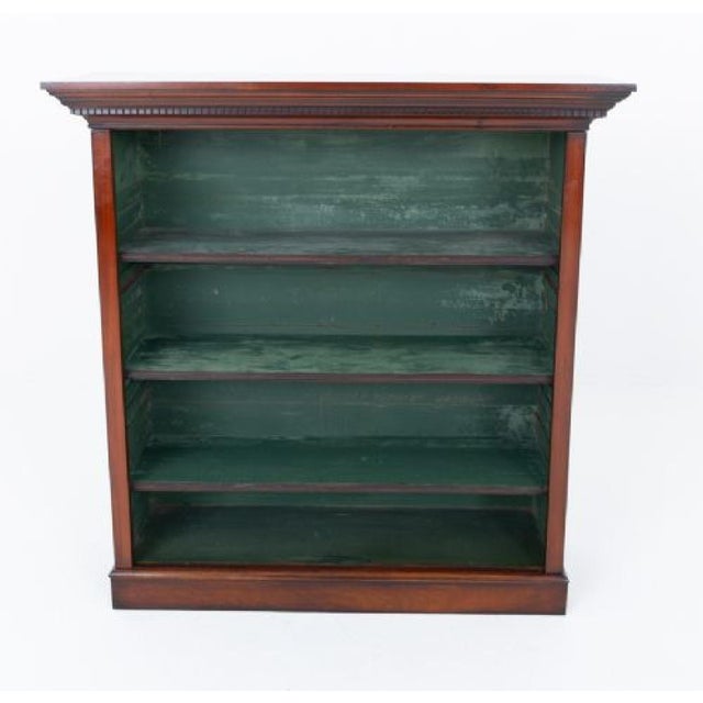 Georgian Open Bookcase in Mahogany, 1790 For Sale - Image 3 of 7