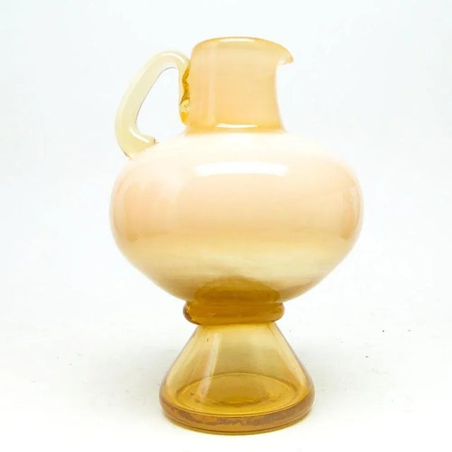 Postmodern Jug from Cracow Glassworks, Poland, 1970s For Sale - Image 9 of 9