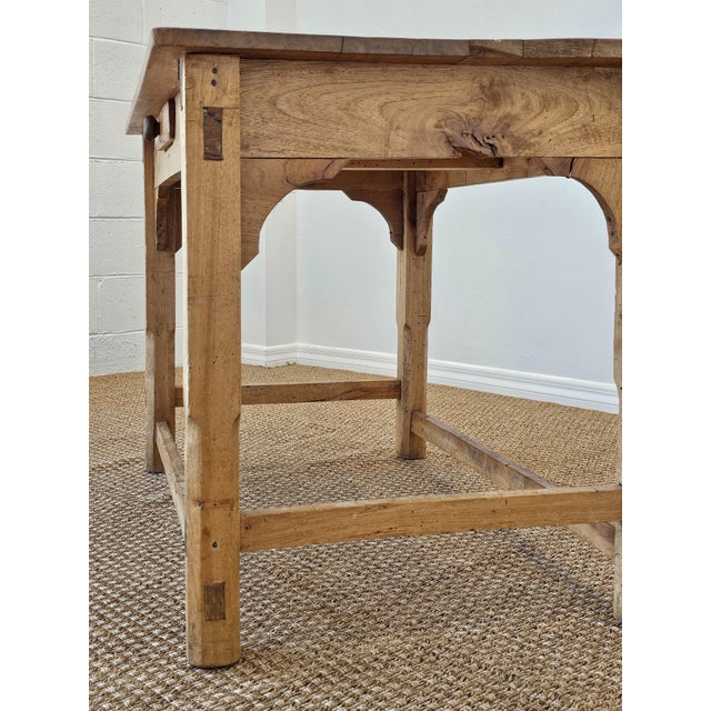 19th Century English Pine Farmhouse Table / Writing Desk, Circa 1870 For Sale In Orlando - Image 6 of 15
