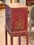 19th Century Red Chinoiserie Painted Cabinet on Stand For Sale - Image 11 of 13
