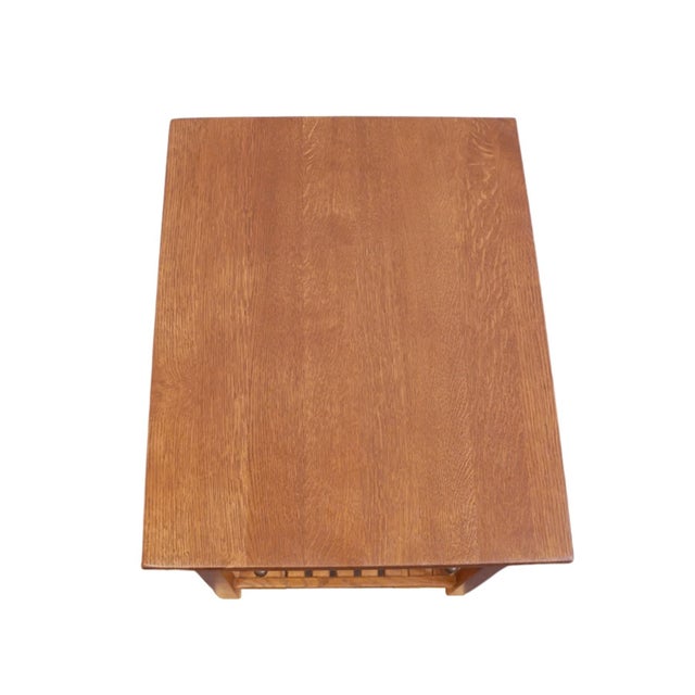Brown Lexington Bob Timberlake Arts and Crafts Collection Mission Style 22" Accent End Table For Sale - Image 8 of 11