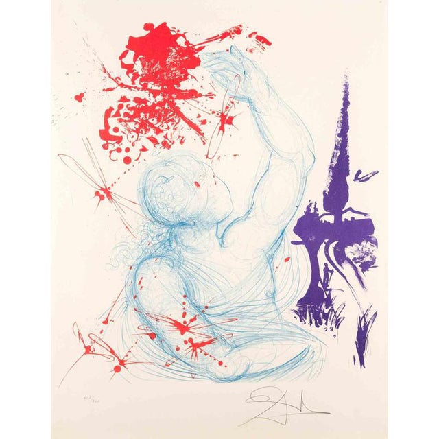 After Salvador Dalí­, Pubertat Lithograph Edition 217/300, 1973, Lithograph For Sale