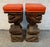 Hand-Carved Mid-Century Witco Tiki Bar and Stool Set, 3 Pieces For Sale - Image 9 of 17