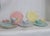 This gorgeous Set of 15 Tea Cups and Plates is made of ceramic. This delightful set was made in the U.S.A. by Taylor Smith...