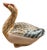 Vintage Large Chinese Export Figure of a Seated Duck For Sale