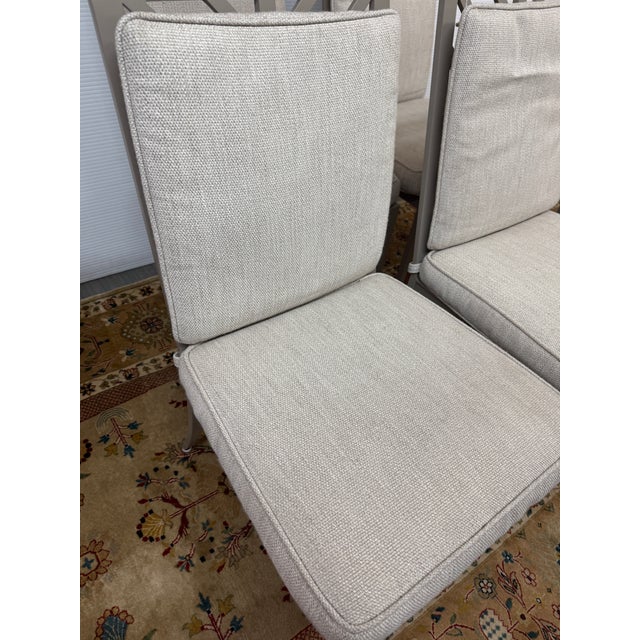 McKinnon and Harris McKinnon and Harris Buie Outdoor Dining Side Chairs, Set of Six For Sale - Image 4 of 12