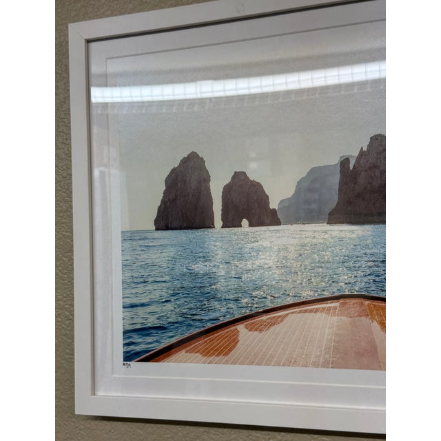 Gray Malin's "Day Trip, Capri" First Edition Print, Framed For Sale - Image 12 of 12