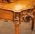 19th Century French Louis XV Style Walnut Coiffeuse Dressing Table With Mirror For Sale - Image 12 of 13