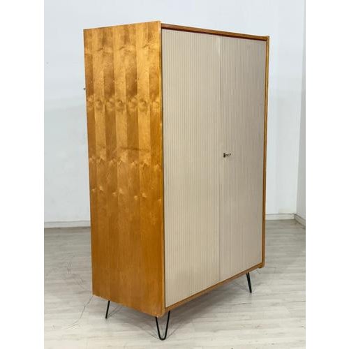 Vintage Wardrobe in Pine For Sale - Image 4 of 11