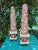 21st Century Christa's South Seashells Shell Encrusted Obelisks - a Pair For Sale - Image 12 of 12