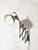 Metal Scissor Wall Lamp by Wilhelm Bader Wagenfeld, 1930s For Sale - Image 7 of 13