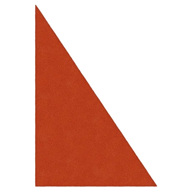 Brick Triangle Rug from Marqqa For Sale
