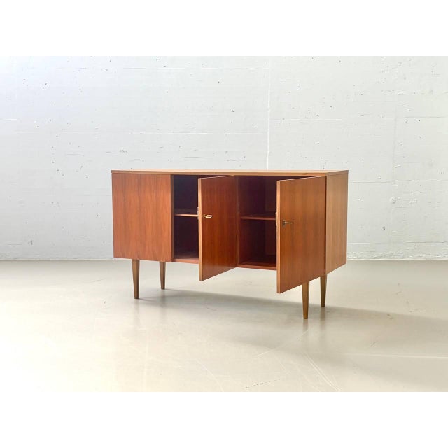 Brown Mid-Century Modern Sideboard in Walnut by Späth, 1960s For Sale - Image 8 of 18