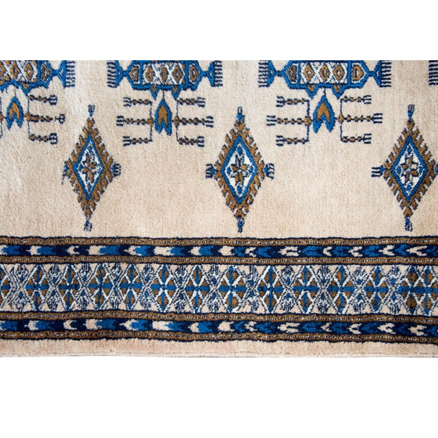 Vintage Pakistani Bokhara Runner For Sale - Image 10 of 15