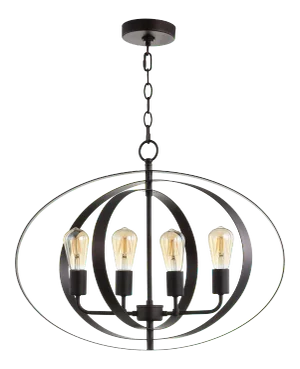 Johnston Pendant - Brass