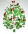 Charming 1960's Italian tole strawberry chandelier in a birdcage shape. The hanging light sports three chandelier bulb...