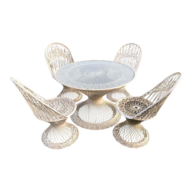 1960s Spun Fiberglass Patio Set by Russell Woodard Chairish