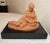 Vintage Handmade Mother and Baby Terracotta Pottery Sculpture Statue Art Figural For Sale - Image 12 of 13