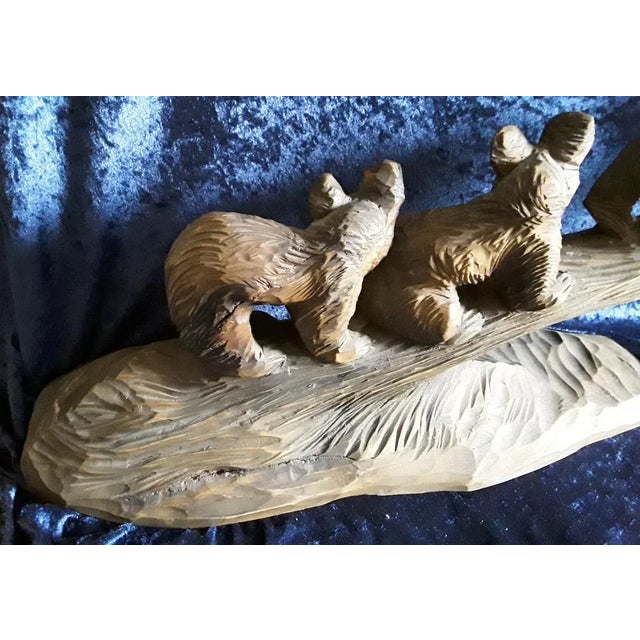 1930s Hand -Carved Sculpture by Werner Ehlert Hannover, 1930s For Sale - Image 5 of 10