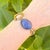 1920s Antique Egyptian Revival Glass Scarab Bracelet, 1920s For Sale - Image 5 of 11