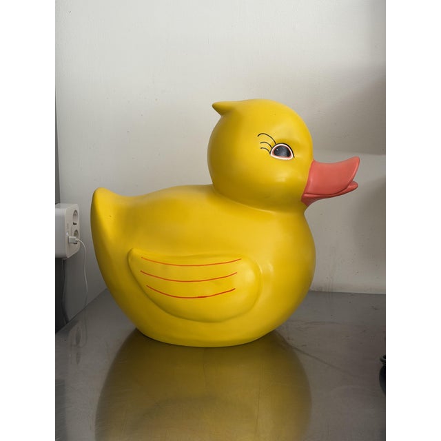 Pop Art Yellow Bath Duck Statue, 1990 For Sale - Image 6 of 10