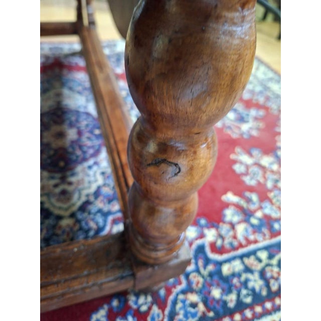 Antique Oval Table in Wood, 1890 For Sale - Image 15 of 18