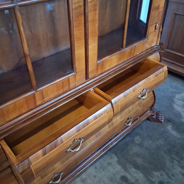 Large Baroque Dutch Display Cabinet, 1970s For Sale - Image 15 of 18