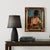 Wood French Artist, Portrait of a Woman with a Letter, 1979, Oil Painting, Framed For Sale - Image 7 of 16